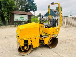 AMMAN CH-4900 DOUBLE DRUM ROLLER C/W ROLE BAR *VIDEO*