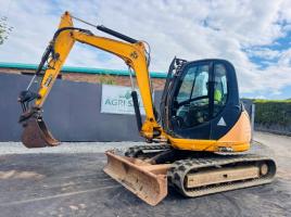 JCB 8080 TRACKED EXCAVATOR*YEAR 2010*C/W BUCKET*VIDEO*
