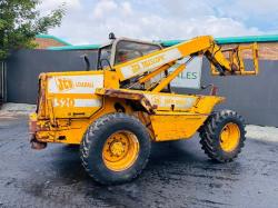JCB 520 TELEHANDLER*AG SPEC*READING 3111 HOURS*VIDEO*