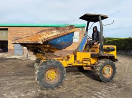 BARFORD SXR6000 SWIVLE TIP DUMPER*C/W CANOPY*