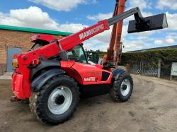 MANITOU MLT 741 TURBO TELEHANDLER*C/W BUCKET*AG SPEC*VIDEO*