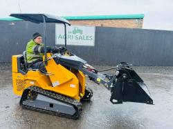 *NEW*NEWRICK ZW480 PEDESTRIAN LOADER*C/W 3 IN ONE BUCKET*2025*VIDEO*