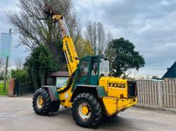 SANDERSON TX525 4WD TELEHANDLER C/W PIN AND CONE HEAD STOCK 