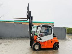 CESAR DRAGO 300 SIDESHIFT FORKLIFT*C/W PALLET TINES*VIDEO*