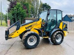 KRAMER 418 4WD LOADING SHOVEL C/W QUICK HITCH & 4WS *VIDEO*