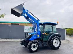 SOLIS 50RX TRACTOR*C/W SOLIS FRONT LOADER*194 HOURS*YEAR 2021*VIDEO*