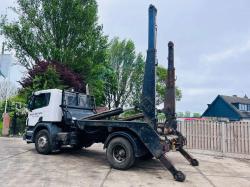 SCANIA P230 4X2 SKIP LORRY * YEAR 2008, MOT'D TILL 31ST DECEMBER 2023*VIDEO*