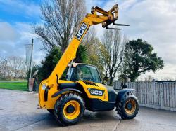 JCB 531-70 4WD TURBO TELEHANDLER *YEAR 2013* C/W PALLET TINES *VIDEO*