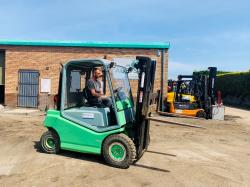 CESAB DRAGO 250E GAS FORKLIFT*C/W SIDESHIFT*VIDEO*
