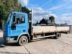 IVECO 4X2 FLAT BED LORRY C/W DROP SIDE BODY *VIDEO*