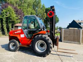 MANITOU M26.2 ROUGH TERRIAN FORKLIFT C/W SIDE SHIFT & PALLET TINES * SEE VIDEO *
