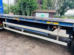 SDC 45 FOOT TRI-AXLE CONSTRUCTION SPEC FLAT BED TRAILER *IN TEST* VIDEO *