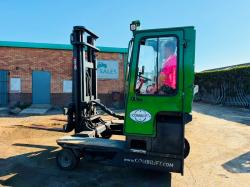 COMBILIFT C4000 DIESEL TRUCK MOUNTED FORKLIFT*C/W FORK POSITIONER*VIDEO*