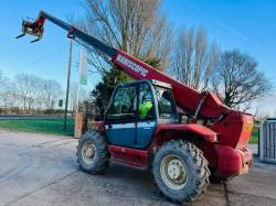 MANITOU MT1240 4WD TELEHANDLER * 12 METER * C/W PALLET TINES *VIDEO*