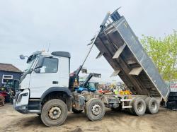 VOLVO FMX420 8X4 TIPPER LORRY*YEAR 2018*C/W EASY SHEET*VIDEO*