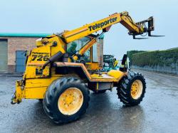 SANDERSON 726 TELEHANDLER*AG SPEC*C/W PALLET TINES*VIDEO*