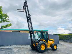 JCB 926 3 STAGE MASTED FORKLIFT*C/W PALLET TINES*VIDEO*