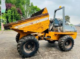 BENFORD 6000 4WD DUMPER C/W ROLE BAR & PERKINS ENGINE *VIDEO*