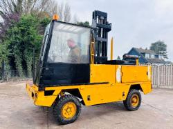 LANCER BOSS 437/MKVA-1 SIDE LOAD DIESEL FORKLIFT C/W PERKINS ENGINE *VIDEO*