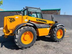 JCB 526-55 TURBO TELEHANDLER *C/W PALLET TINES*VIDEO*