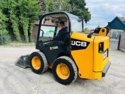 JCB 135 4WD SKIDSTEER * YEAR 2014 * C/W BUCKET *VIDEO*