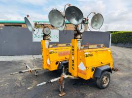ARC GEN LT3-130/4 TOWABLE LIGHTING TOWER*6 KVA*YEAR 2010*VIDEO*