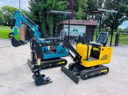 UNUSED JPC PC10 TRACKED EXCAVATOR * YEAR 2023, CHOICE OF 2*VIDEO*
