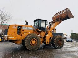 CASE 1221E LOADING SHOVEL*C/W BUCKET*VIDEO*