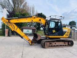 JCB JS145 TRACKED EXCAVATOR *YEAR 2012* C/W QUICK HITCH & BUCKET *VIDEO*