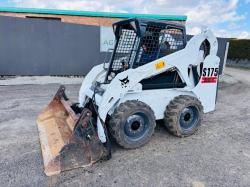 BOBCAT S175 HIGHLIFT SKIDSTEER *C/W 3 IN 1 BUCKET*READING 2621 HOURS*VIDEO*