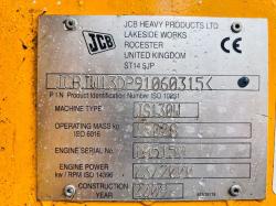 JCB JS130W 4WD WHEELED EXCAVATOR *YEAR 2009* C/W ROTATING SELECTOR GRAB *VIDEO*