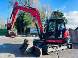 KUBOTA KX080-4A2 EXCAVATOR *YEAR 2020, 3137 READING* C/W 3 X BUCKETS *VIDEO*
