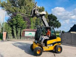 JCB TLT30D 4WD TELETRUCK *YEAR 2015* C/W HYDRAULIC TURN TABLE & TINES *VIDEO*