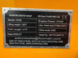 *NEW*CAPTOK CK35 ROUGH TERRAIN FORKLIFT*CHOICE OF 3*YEAR 2026*VIDEO*