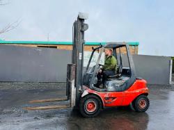 LINDE H30D-03 FORKLIFT*C/W PERKINS ENGINE*VIDEO*