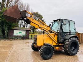 FORD 655D 4WD FRONT LOADER C/W REAR WEIGHT BLOCKS *VIDEO*