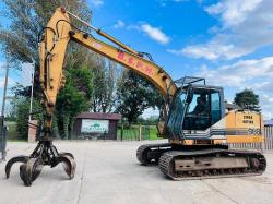 CASE 988-CK PLUS TRACKED EXCAVATOR *6950 HOURS* C/W 5 TINE SCRAP GRAB *VIDEO*