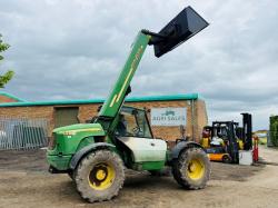 JOHN DEERE 3400 TELEHANDLER*C/W BUCKET*VIDEO*