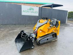*NEW*NEWRICK ZW480 PEDESTRIAN LOADER*C/W 3 IN ONE BUCKET*2025*VIDEO*