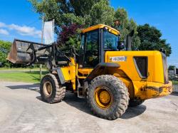 JCB 436EHT 4WD WASTE MASTER LOADING SHOVEL C/W BUCKET *VIDEO*