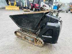 JCB TRACKED DUMPER*C/W HYDRAULIC TIP*VIDEO*