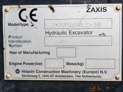 HITACHI ZAXIS ZX225USR LC-5B EXCAVATOR*YEAR 2014*C/W BUCKET*VIDEO*