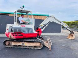 TAKEUCHI TB250 RUBBER TRACKED EXCAVATOR*C/W BUCKET*VIDEO*