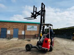 PALFINGER F3-203 ROUGH TERRAIN FORKLIFT*C/W PALLET TINES*YEAR 2013*VIDEO*
