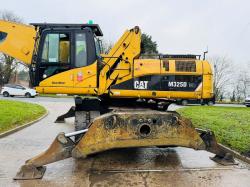 CATERPILLAR M325D HIGH RISE SCRAP HANDLER*C/W ROTATING SCRAP GRAB*VIDEO*