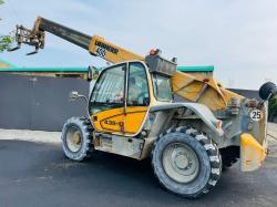 LIEBHERR 435-10 TURBO TELEHANDLER*C/W PALLET TINES*VIDEO*