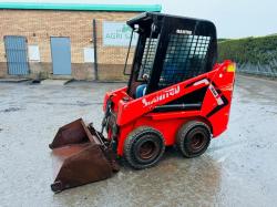 MANITOU 850R SKIDSTEER*C/W BUCKET*ONLY 640 HOURS*YEAR 2022*VIDEO*