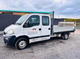 VAUXHALL MOVANO 3500 PICKUP CREWCAB PICKUP *C/W TAIL LIFT*VIDEO*