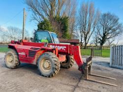 MANITOU MT1240 4WD TELEHANDLER * 12 METER * C/W PALLET TINES *VIDEO*