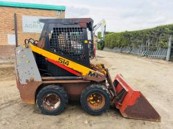 MASSEY FERGUSON 514 SKIDSTEER*SPARES AND REPAIRS*VIDEO*